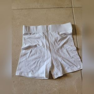 Forever 21 white high wasited shorts
